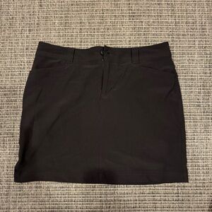 Eddie Bauer Black Mini Pencil Skorts